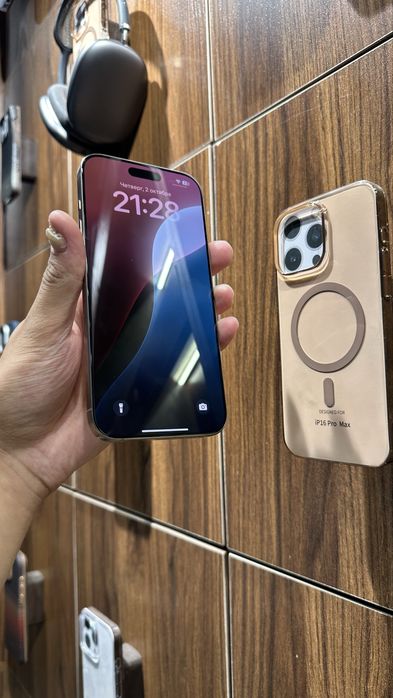 iphone 16 pro max 256gb 100% Nazt va Nasiya savdo