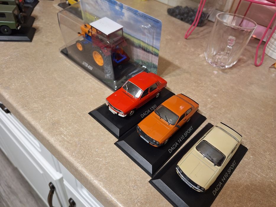 Diferite  modele de Dacia scara 1.43