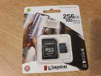 256GB Micro SD карта памет Kingston HC Class 10