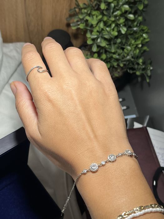 Сребърна гривна 925