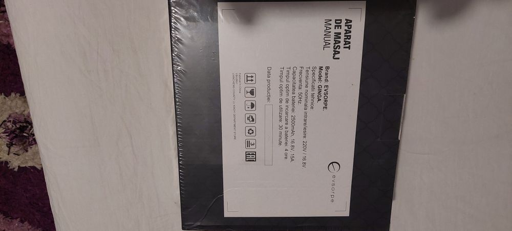 Oferta scaun masaj + pistol masaj+ un set baturi