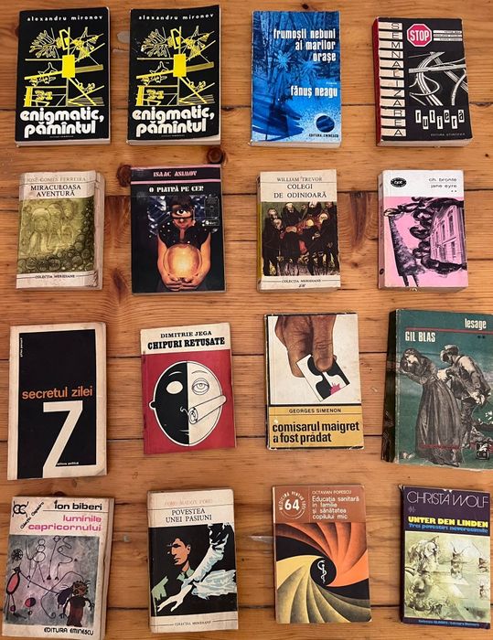 Vând cărți românești vechii și noi