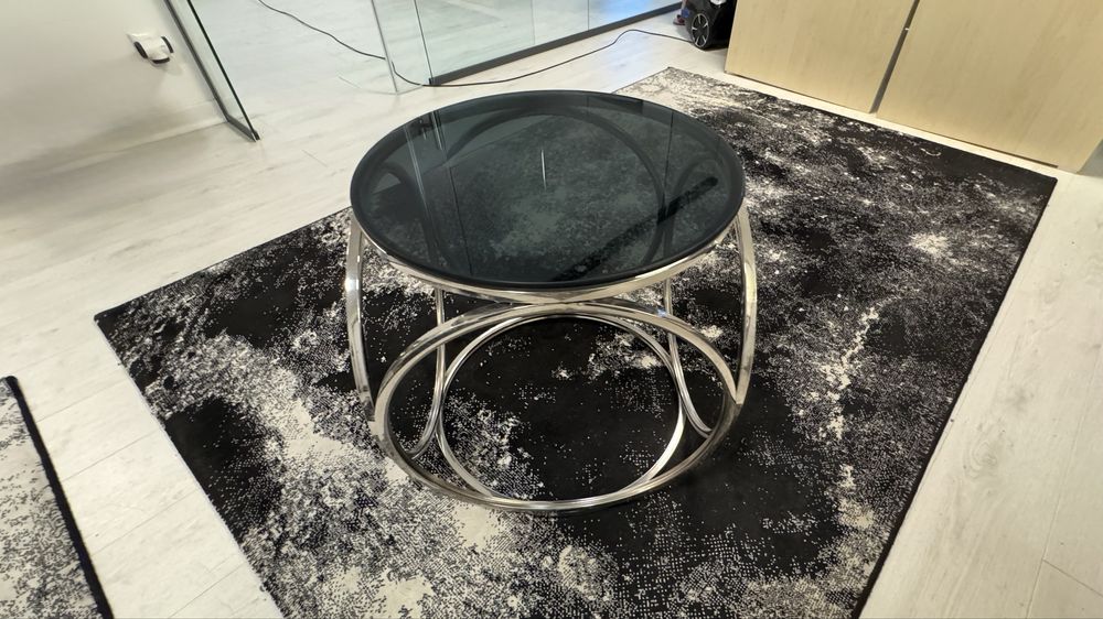 Set mobilier birou + biblioteca +set bar+masute+2 covoare+2 tablouri