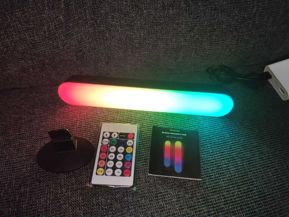 Lampa led RGB cu usb si bluetooth