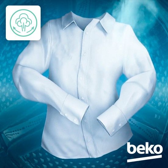 (new) Beko 7,5кг Стиральная машина Inverter Steam Cure Premium