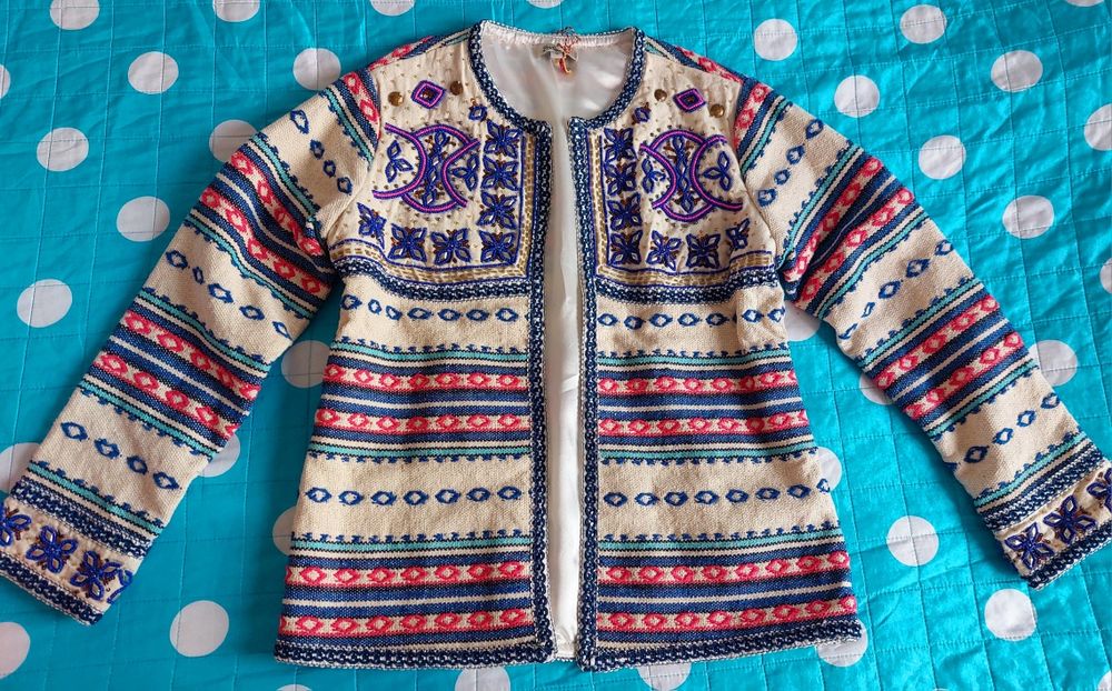 Sacou traditional lucrat manual  S-M