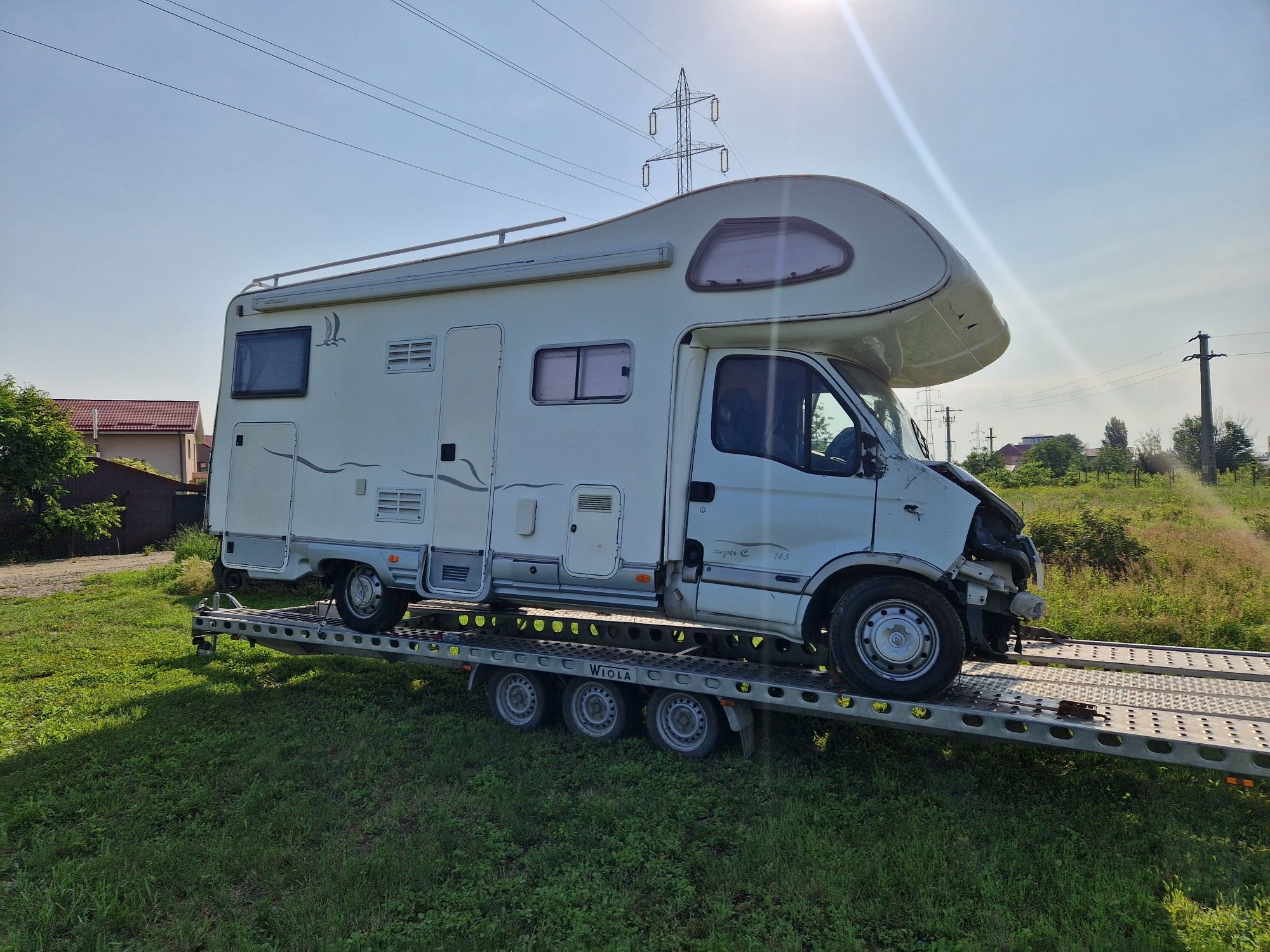 Vand Autorulota Renault Master 2007, AVARIAT!!!