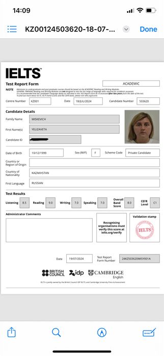 Английский язык | подготовка к IELTS TOEFL