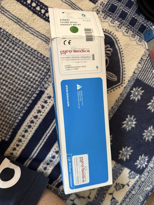 Orteza pentru police si Articulatia mainii