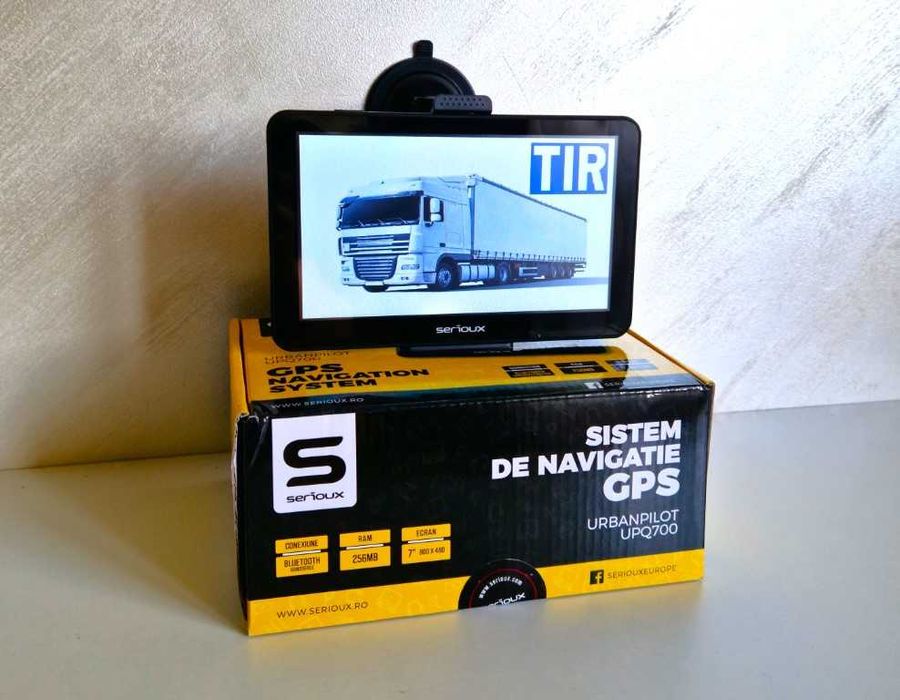 GPS Navigatii - SERIOUX 7"inch.Actualizate,NOI,Truck,TIR,Camion,Auto.