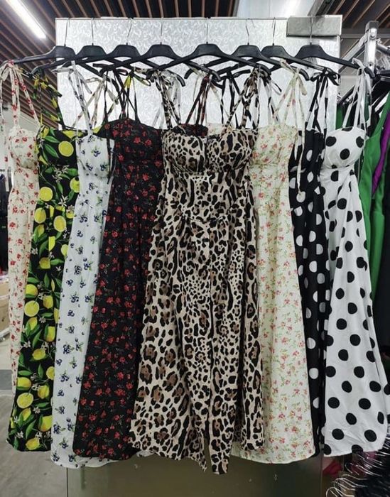 Rochită de vara, cu imprimeu floral