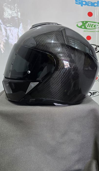 Cască moto modulară carbon HJC Rpha 90 XL