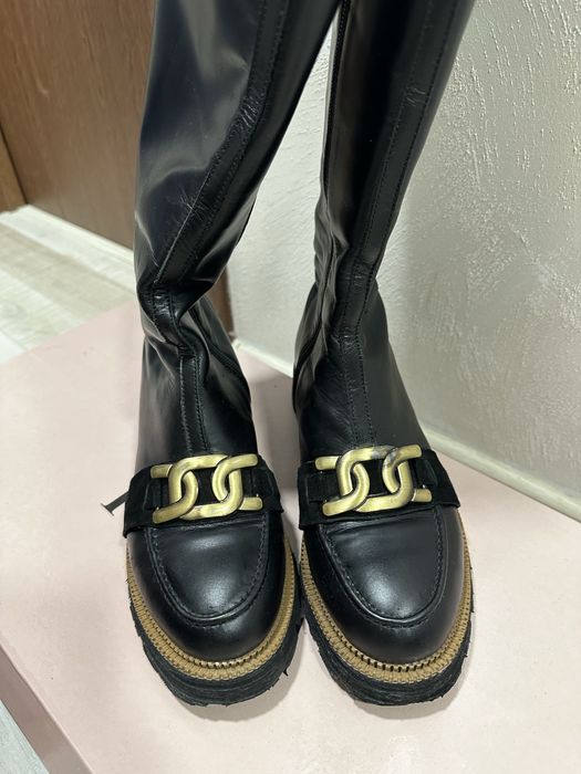 Черни зимни ботуши