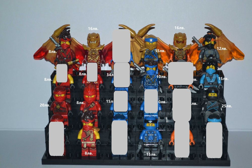 LEGO Ninjago минифигурки {3} / Ниджаго