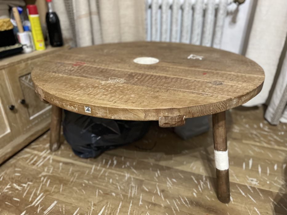 Masa + 4 scaune stejar masiv