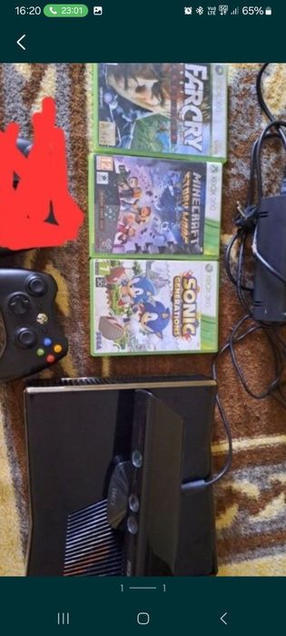Vand consola xbox 360s