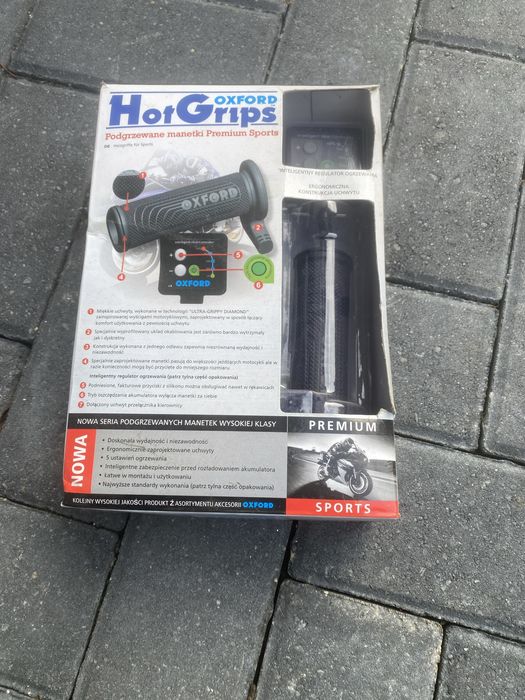 Mânere Încălzite Oxford HotGrips Premium Sports