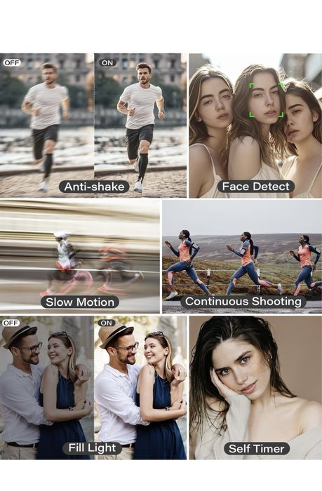 Camera foto digitala Vahoiald 4k ultra HD