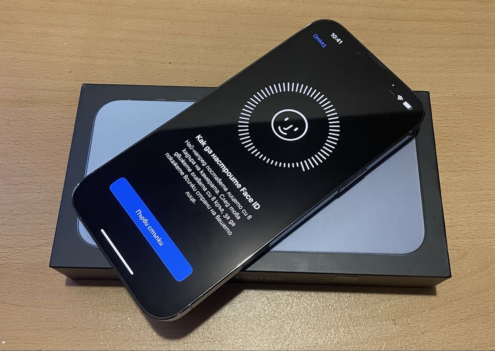 КАТО НОВ! Apple iPhone 13 Pro Max - 128 GB - Sierra Blue - Перфектен!