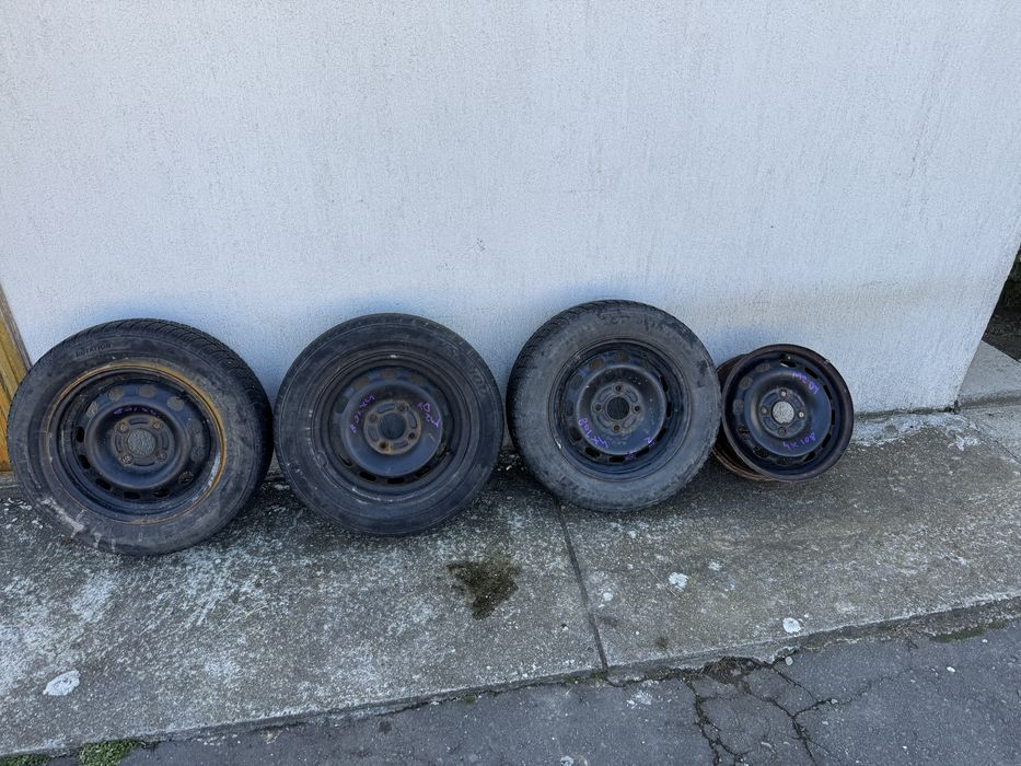 Set 4 jante tabla otel R14 4X108 Mazda 2 DY 2003-2007