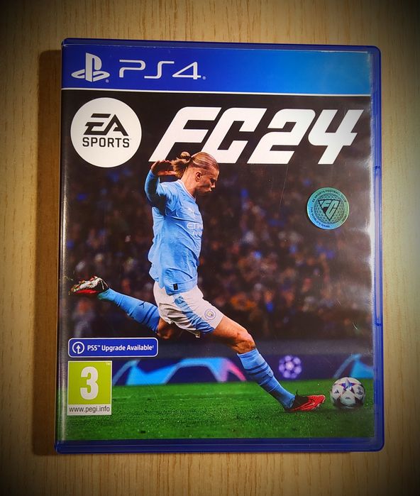 FC 24 PS4 (update PS5)

Играта е закупена онлайн, чисто нова, през мес