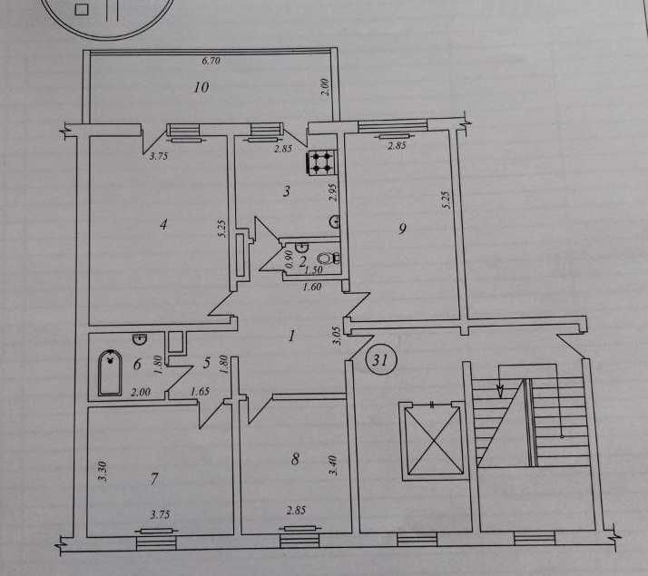 Продается 4 комнатная Парк Бабура, Яккасарайский район, ЦЕНТР города