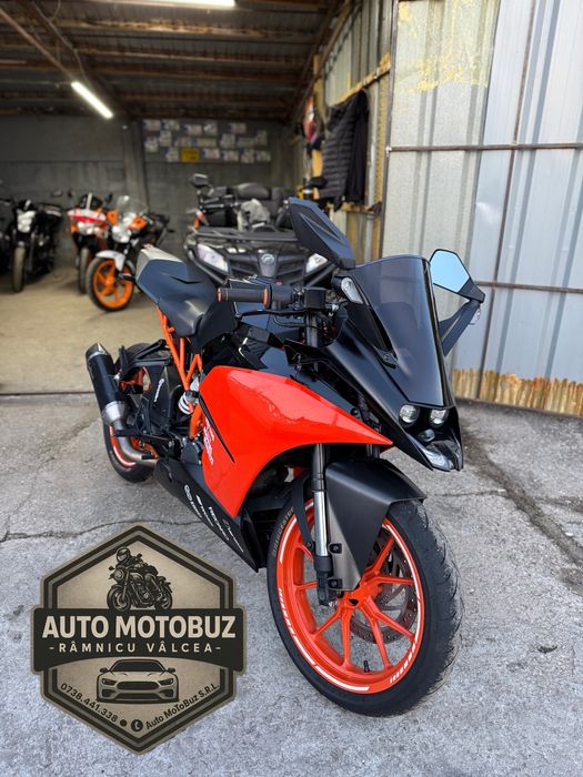 KTM RC125 ABS 2017 A1-16 ani (MotoBuz)-RAte fara avans-GARANTIE