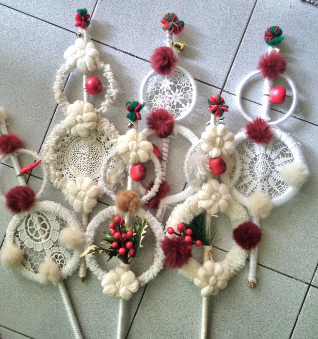 Сурвачки различни модели, 50 см.