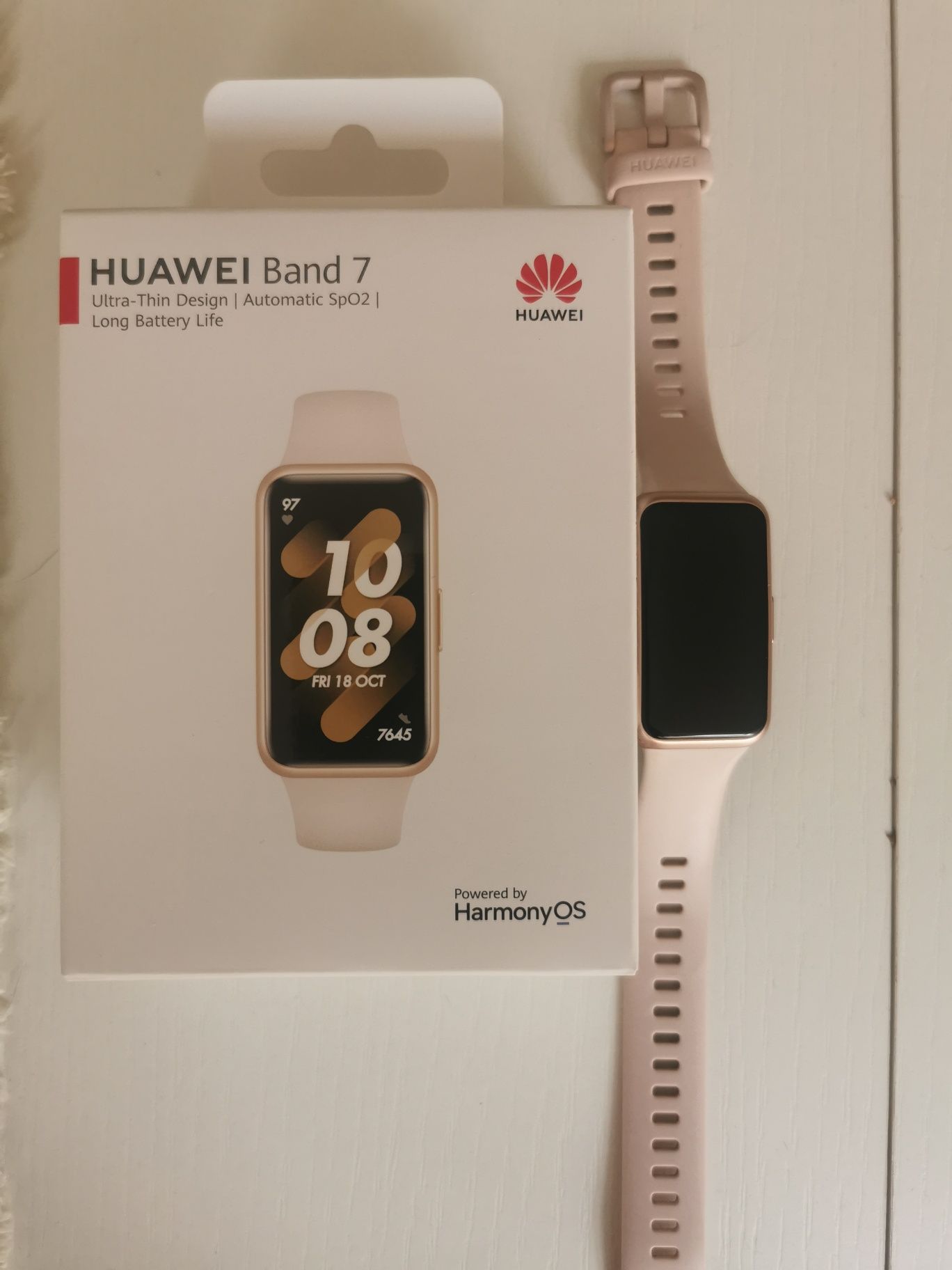 Smartwatch Huawei Band 7
Nebula Pink
Silikone Strap
Android/ios