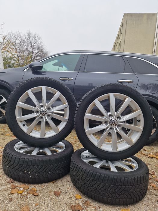 Vand Set Complet Iarna Jante/ Anvelope 205 50 17 Vw Skoda Auda 5x112