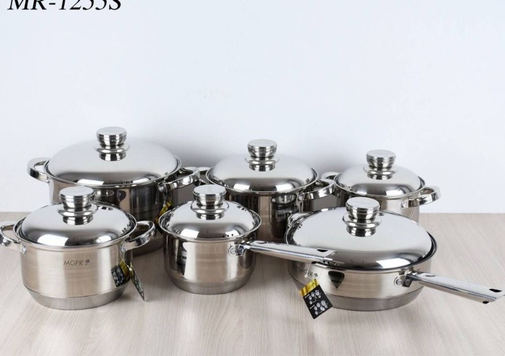 Набор кастрюль из нержавейки