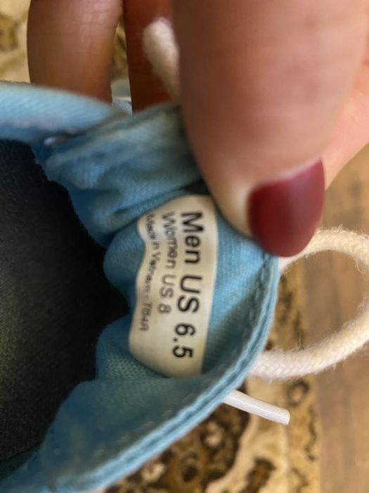 Сини Кецове на бели точки Vans