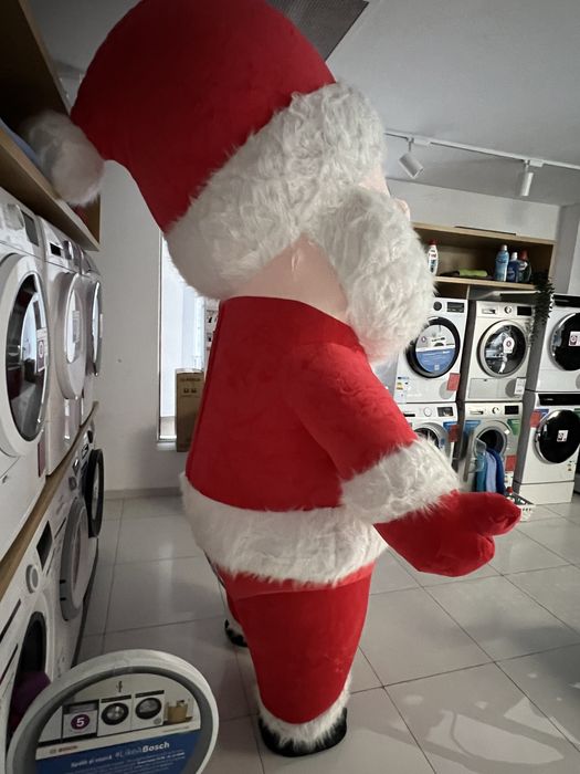 Mascota Mos Craciun Gonflabil ,2.6, cu baterie si incarcator