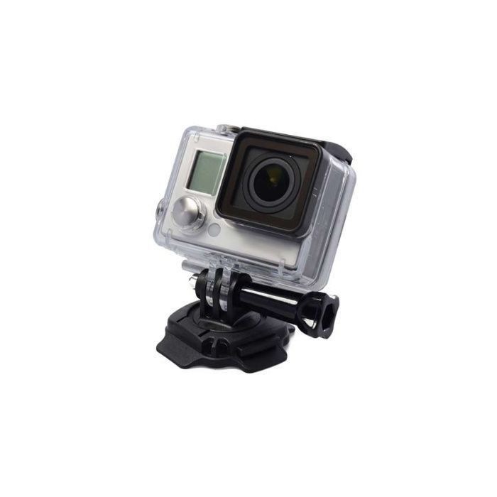 Ротационна 360 стойка за каска за екшън камери GoPro