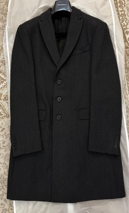 Мужское пальто emporio armani