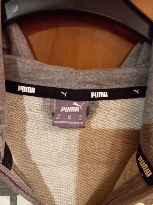 Hanorac Puma cu fermoar si gluga