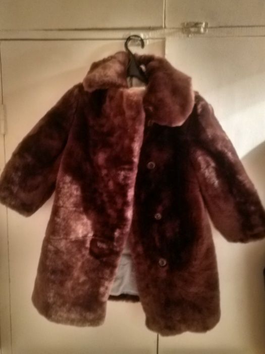 Новые детские мутоновые шубы