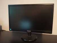 Monitor LED Philips 18.5", Wide, Negru, 193V5