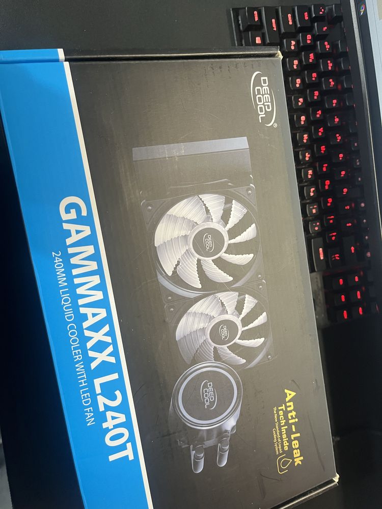 Система водяного охлаждения DeepCool GAMMAXX L240T, Blue