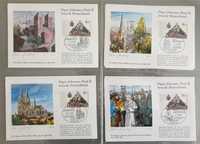 11 carti cu timbre "Papst Johannes Paul II besucht Deutschland"