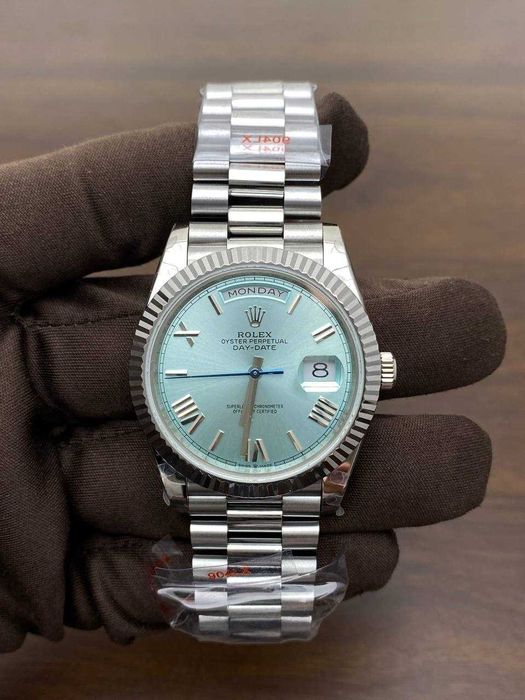 rolex day-date 40mm silver collcetie