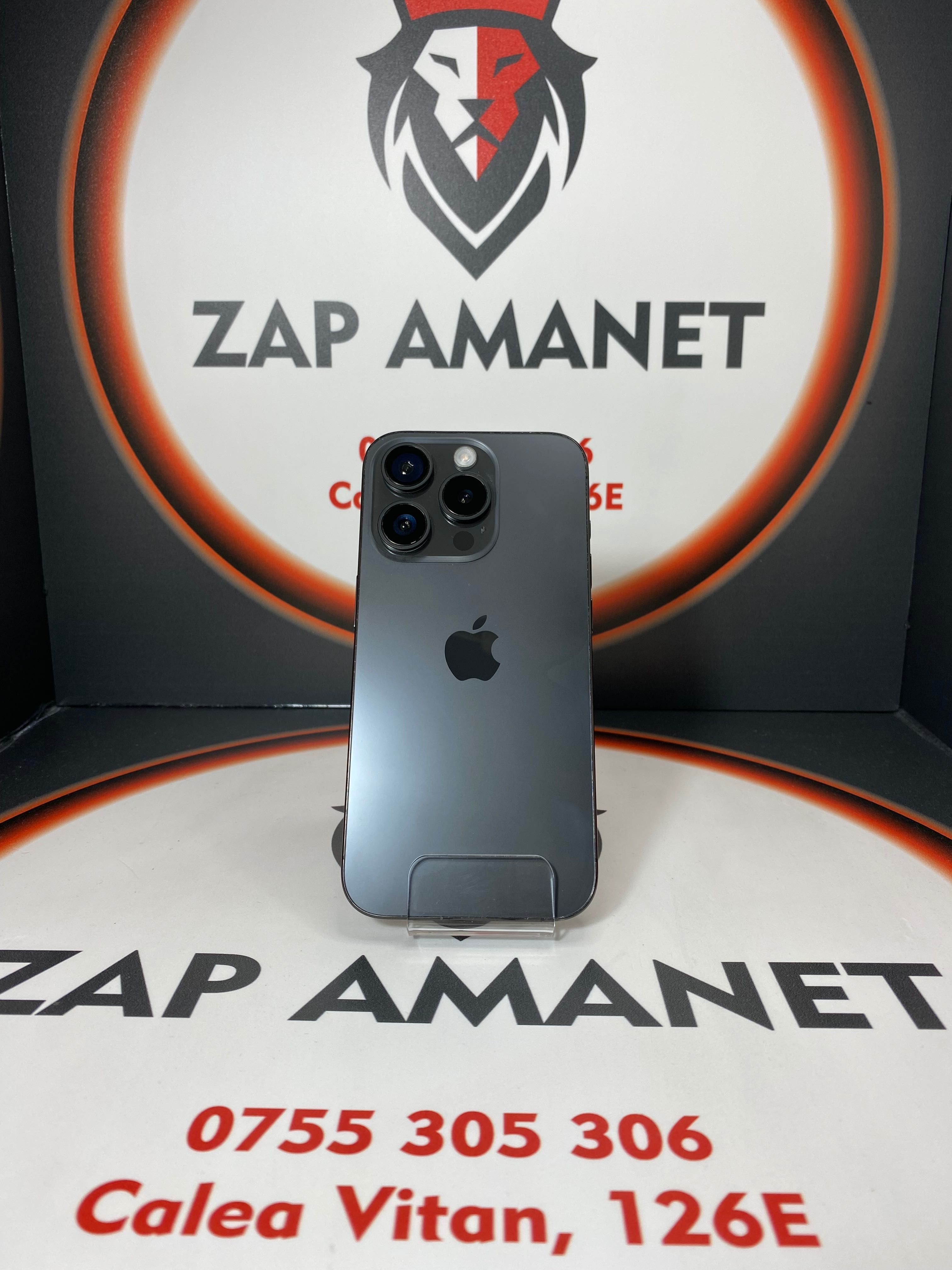 ZAP AMANET VITAN - iPhone 15 Pro - 128GB - Black - Bat. 85%