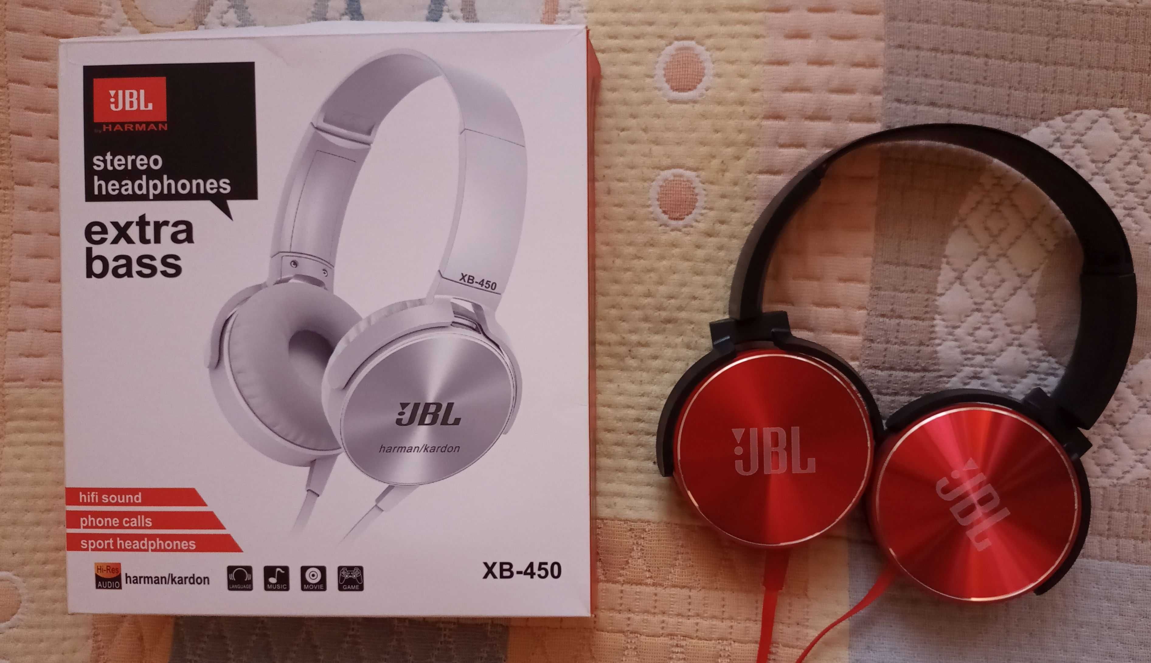 Слушалки  JBL XB-450