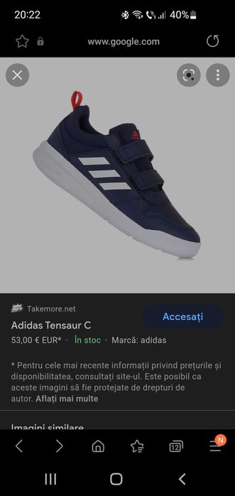 Adidas NEO Tensaur măsura 38 originali