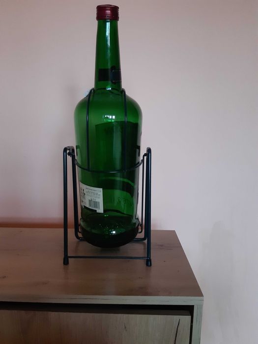 Бутилка (галон) от уиски JAMESON 4.5 литра със стойка (люлка)