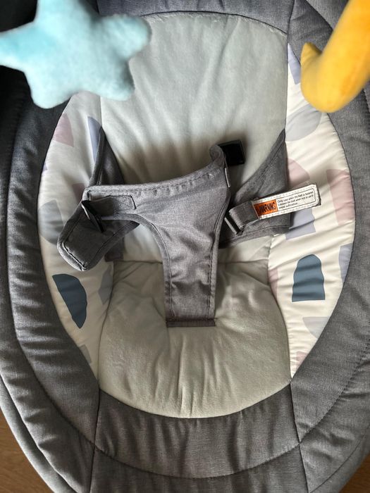 Leagan electric EvoSmart 0-6 luni muzica bluethooth 5 trepte leagan