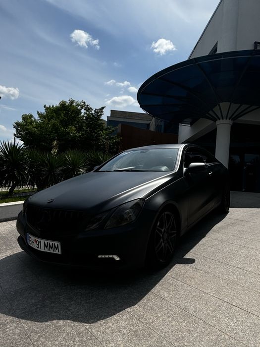 mercedes e coupe mat amg pack.