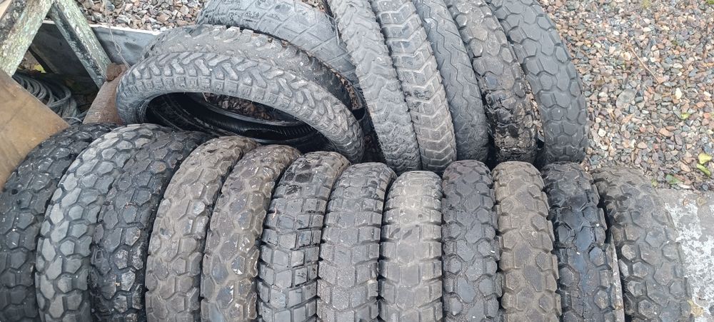 Шины на мотоцикл б/у разных размеров