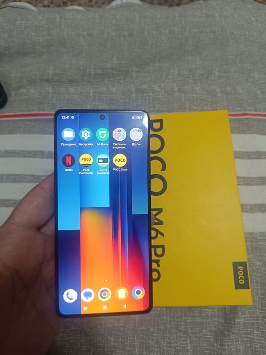 Xiaomi Poco M6 Pro 16/256GB Green Igravoy Karobka Holati Zor Otlichni