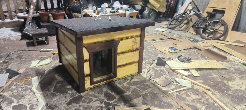 Будки  для собак утеплённые с подогревом